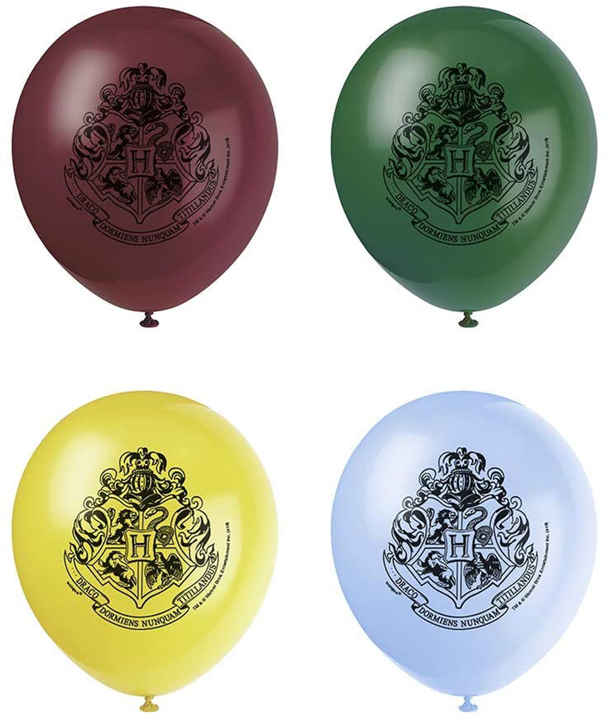 8 x Harry Potter Theme Hogwarts Party Balloon Decorations Assort
